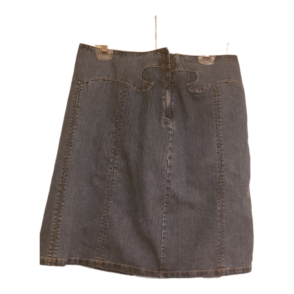 The Territory Ahead Womens Jean Skirt